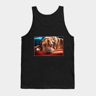 Cute Bulldog Tank Top